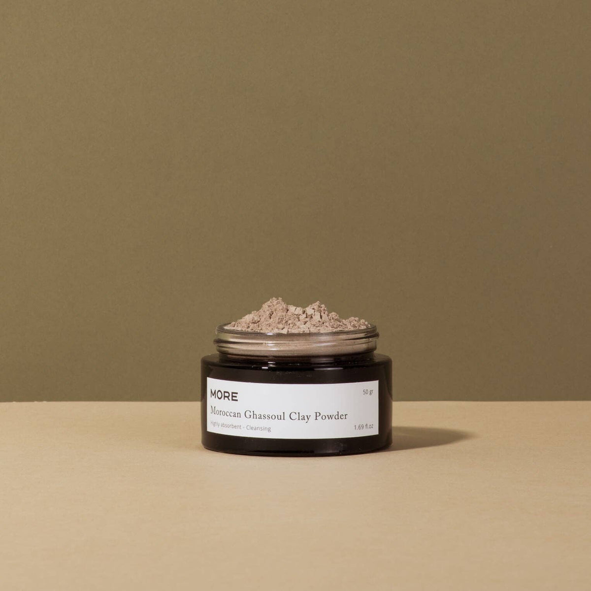 Marokkaanse Ghassoul Kleipoeder | 100% Natuurlijk: 50 GR